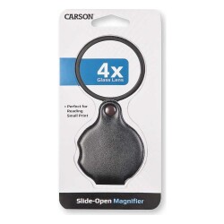 Carson Cepli 4X Büyüteç - 2 inç - Carson
