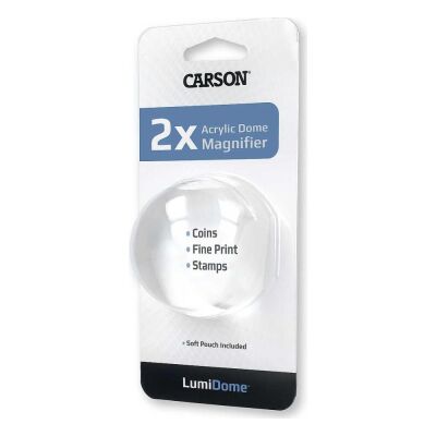 Carson Cilalanmış 2X Top Lup Büyüteç - 1