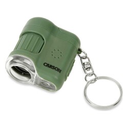 Carson LED ve UV Işıklı Cep Mikroskobu 20x Yeşil - Carson