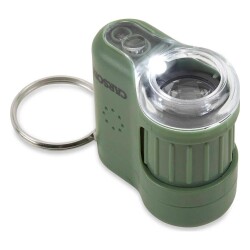 Carson LED ve UV Işıklı Cep Mikroskobu 20x Yeşil - 3