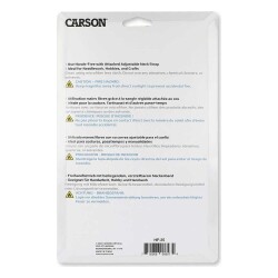 Carson Magnifree Hands-Free 2X Büyüteç (3.5X Spot Lensli) - 4.3 inç - 2