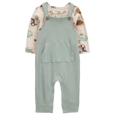 Carters Layette Erkek Bebek Salopet Set 1S943910 - 1