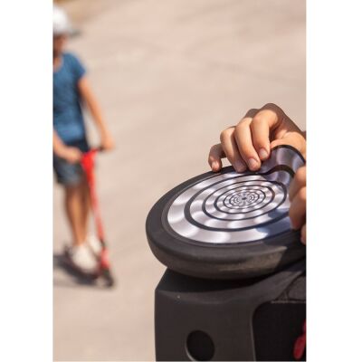 Çek Çekli Çanta Tekerlek Aksesuarı Sticker Mandala - 2