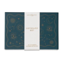 Celestıal Notecards Set Of 16 Assorted - Designworks Ink