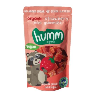 Çilekli Mini Küpler 30 gr - 1