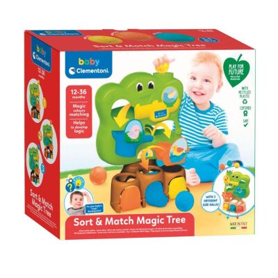 Clementoni Baby Sihirli Ağaç Eşleme Oyunu 1 Yaş + - 1