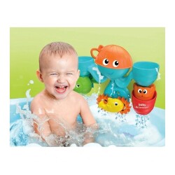 Clementoni Eğlenceli Arkadaşlar Su Parkı Banyo Oyuncağı - 4
