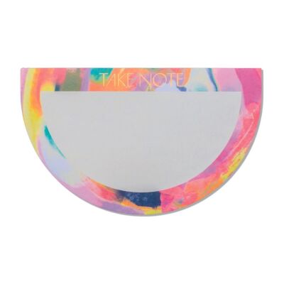 Designworks Ink Half Moon Notepad Rainbow Yarim Ay Not Defteri 12,7X7,62 Cm. - 1