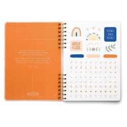 Designworks Ink Jumbo Boy Ayraçlı Spiralli Defter Live Well 26X20,5 Cm. - 2