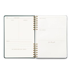 Designworks Ink Jumbo Boy Ayraçlı Spiralli Defter Live Well 26X20,5 Cm. - 3