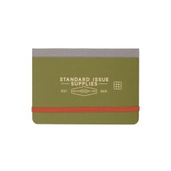 Designworks Ink Standard Issue Cep Defteri 14,80X10,6 Cm Army Green+Chili - Designworks Ink