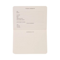 Designworks Ink Standard Issue Cep Defteri 14,80X10,6 Cm Army Green+Chili - 3