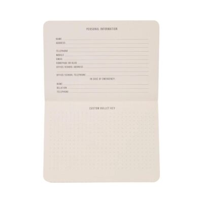 Designworks Ink Standard Issue Cep Defteri 14,80X10,6 Cm Rosewood+Blush - 3
