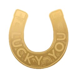 Designworks Ink Vintage Sass Brass Bookmark Lucky You - Metal Kitap Ayracı 14 Cm. - 2