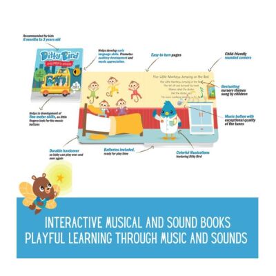Ditty Bird Nursery Rhymes Sesli Kitap - 3