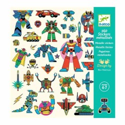 Djeco Çıkartmalar - Robotlar - Djeco