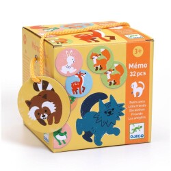 Djeco Hafıza Oyunları Little Friends - Djeco