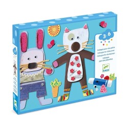 Djeco Kağıt Yapıştırma Collages For Little Ones - Djeco