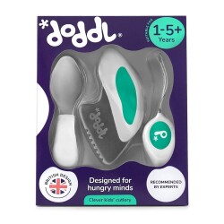 Doddl Çatal Bıçak Kaşık Seti Aqua - 1