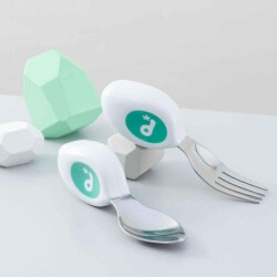 Doddl Çatal Kaşık 2'li Aqua - 2