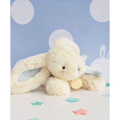 Doudou Hediye Kutulu Mavi Tavşan 20 cm - 2