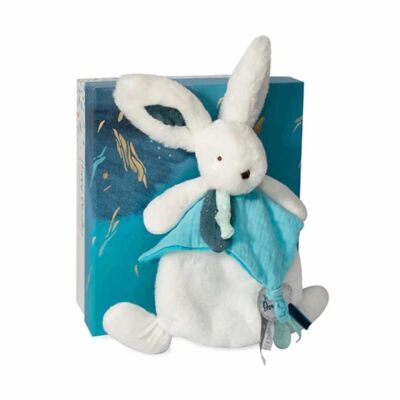 Doudou Sevimli Mavi Tavşan 25 cm - 1