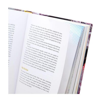 Easymark Blue Dots - Şeffaf Kenar Kitap Ayracı Mavi Noktalar - 6