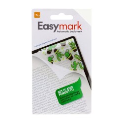 Easymark Cactus - Şeffaf Kenar Kitap Ayracı Kaktüs - Thinking Gifts