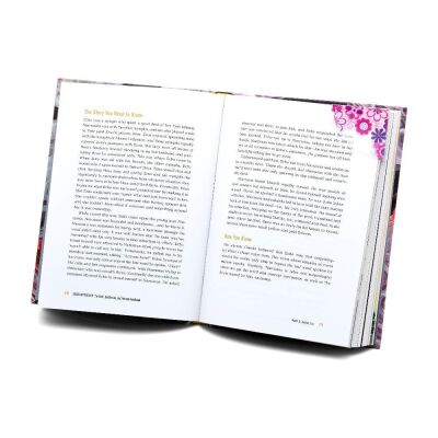 Easymark Pınk Flower - Şeffaf Kenar Kitap Ayracı Pembe Çiçek - 3