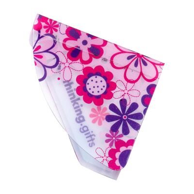 Easymark Pınk Flower - Şeffaf Kenar Kitap Ayracı Pembe Çiçek - 6