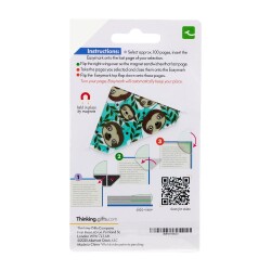 Easymark Sloth - Şeffaf Kenar Kitap Ayracı - Tembel Hayvan - 4