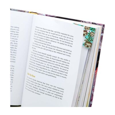 Easymark Sloth - Şeffaf Kenar Kitap Ayracı - Tembel Hayvan - 5