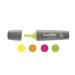 Carioca Eco Fosforlu İşaretleme Kalemi 4'lü 4 Renk - 4