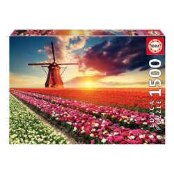 Educa 1500 Parça Puzzle Lale Bahçesi - Educa