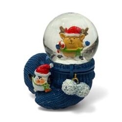 Eldivenli Penguenli Kar Küresi 6.5 Cm - Unick Color