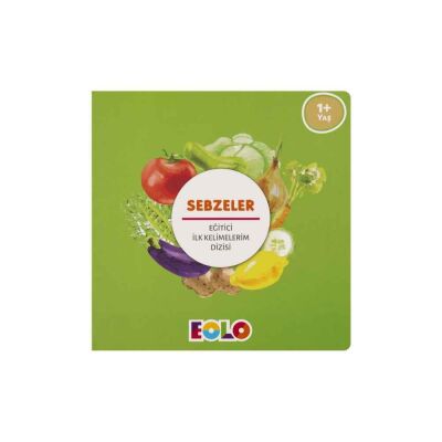 Eolo İlk Kelimelerim Dizisi - Sebzeler - 1