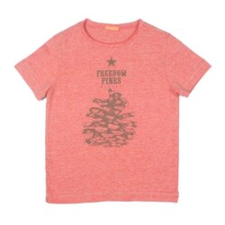 Erkek Çocuk T-shirt, Pine Baskı - Karamela