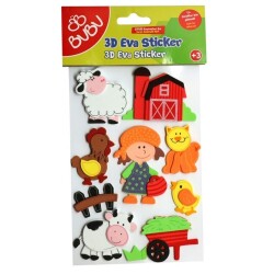 Eva Sticker Çiftlik Hayvanları - Bu Bu