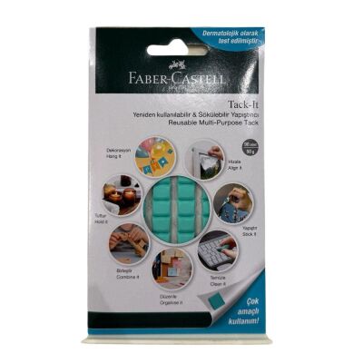 Faber Castell Tack İt Hamur Yapıştırıcı Yeşil - 1