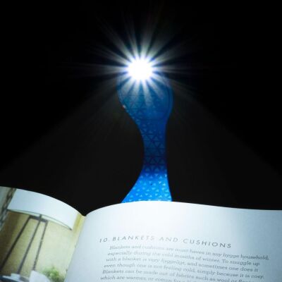 Flexilight Blue Geo - Esnek Okuma Lambası Mavi - 2
