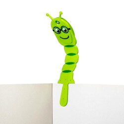 Flexilight Pals Bookwarm Green - Arkadaşlar Esnek Okuma Lambası Kitapkurdu Yeşil - 4