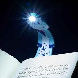 Flexilight Pals Unicorn Blue Arkadaşlar Esnek Okuma Lambası Unicorn Mavi - 3