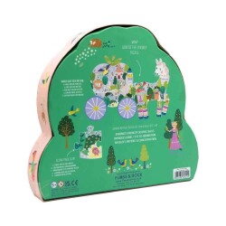 Floss & Rock 80 Parça Bal Kabağı Arabası Şekilli Yapboz Fairy Tale New - 4