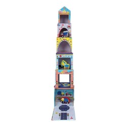 Floss & Rock Ahşap Figürlü Küpler/Construction New - 2
