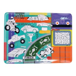 Floss & Rock Boyanabilir Oyun ve Aktivite Matı / Cars - Floss & Rock