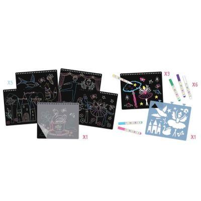 Floss & Rock Chalk Board Eskiz Kitabı / Enchanted - 3