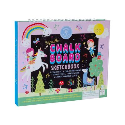 Floss & Rock Chalk Board Eskiz Kitabı Rainbow Fairy Yeni - 1