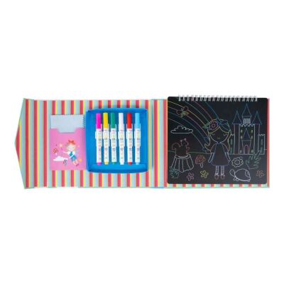Floss & Rock Chalk Board Eskiz Kitabı Rainbow Fairy Yeni - 2