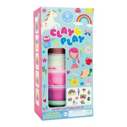 Floss & Rock Clay And Play Hava İle Kuruyan Kil Seti/ Rainbow Fairy - 1