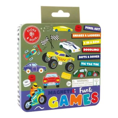 Floss & Rock Mıknatıslı Kutu Oyunları Cars - 1